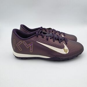 Nike Kylian Mbappé Zoom Mercurial Vapor 16 Academy TF Purple Soccer Shoes Sz 6.5